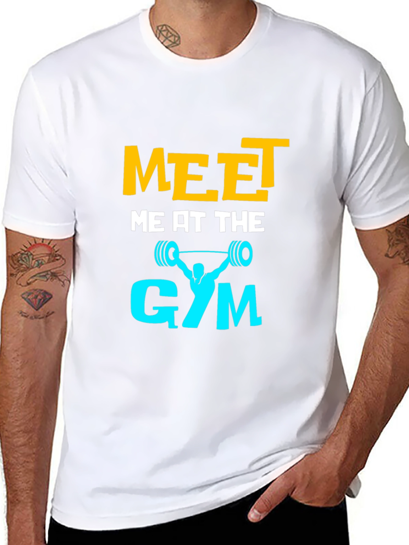 Meet Me At The Gym Graphic T-Shirt
