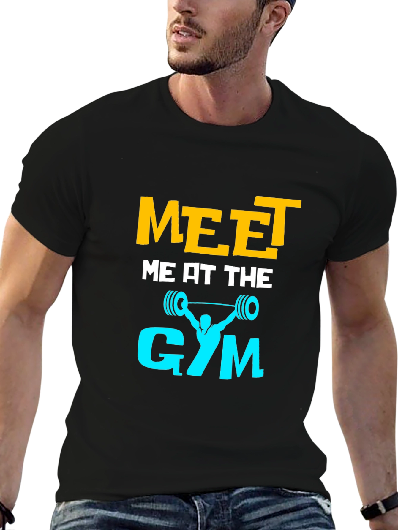 Meet Me At The Gym Graphic T-Shirt