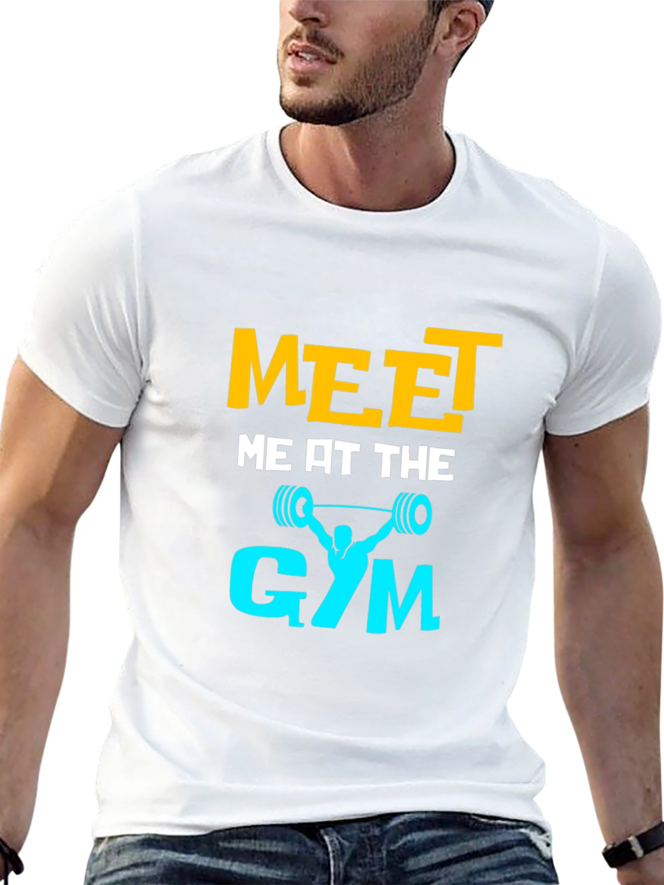 Meet Me At The Gym Graphic T-Shirt