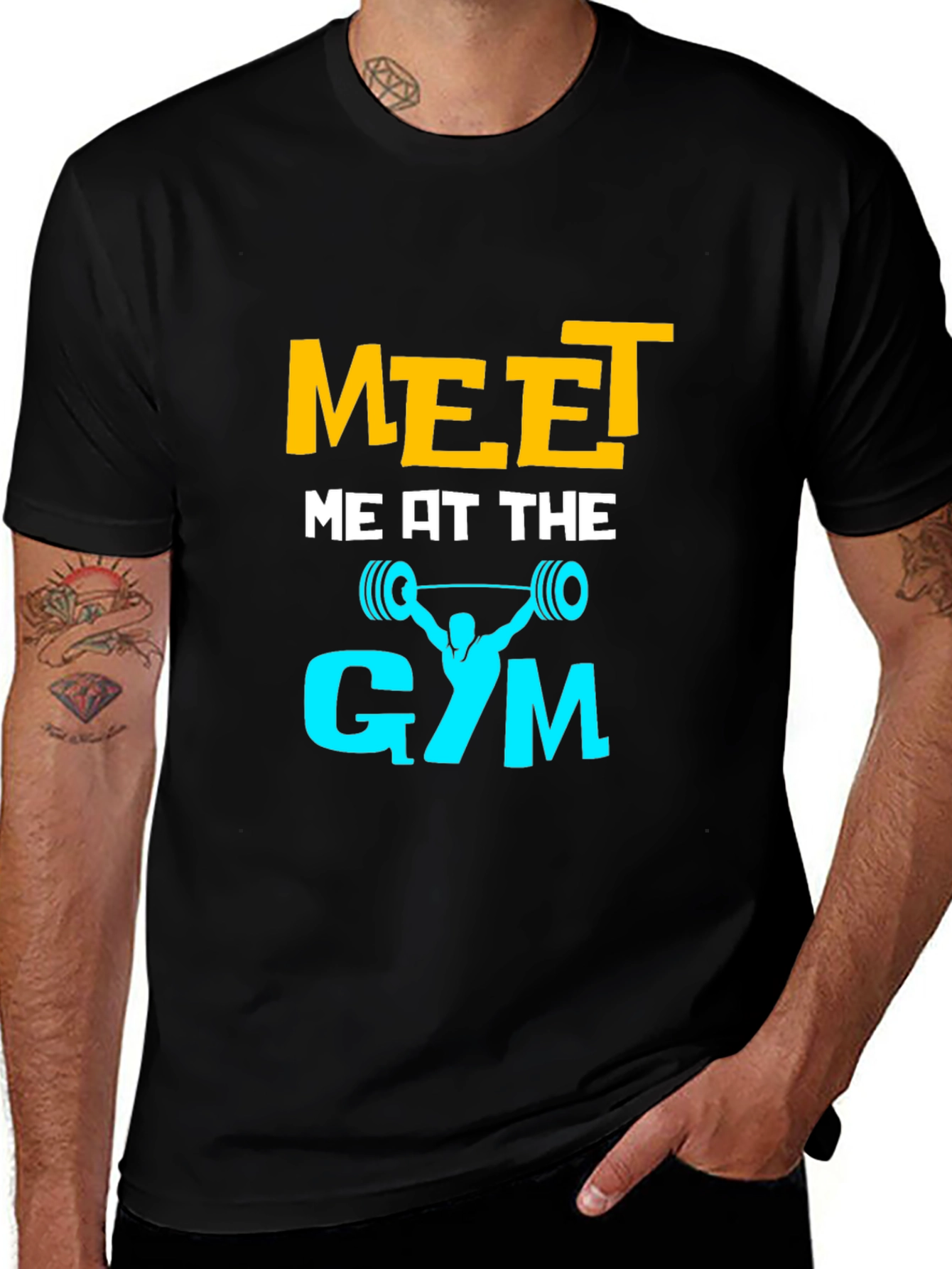 Meet Me At The Gym Graphic T-Shirt