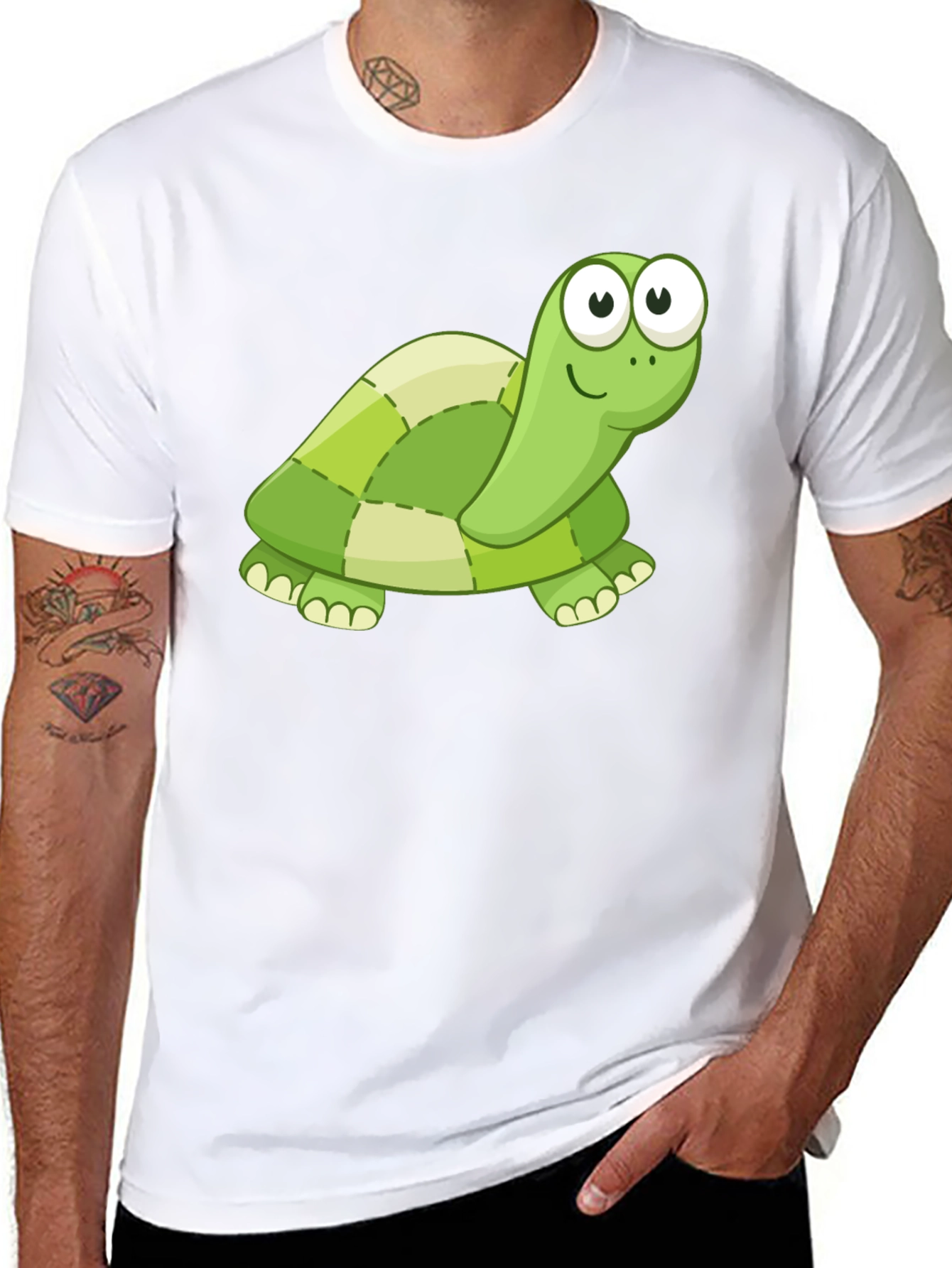 Turtle Graphic Tee - Stylish Comfort