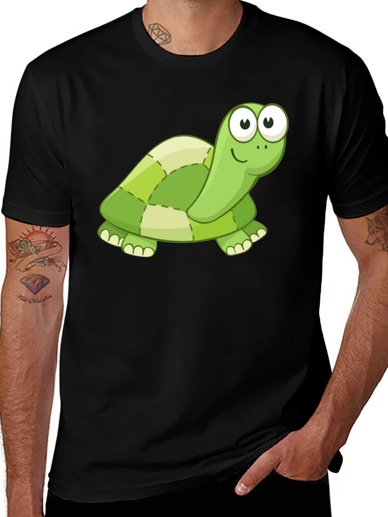 Turtle Graphic Tee - Stylish Comfort