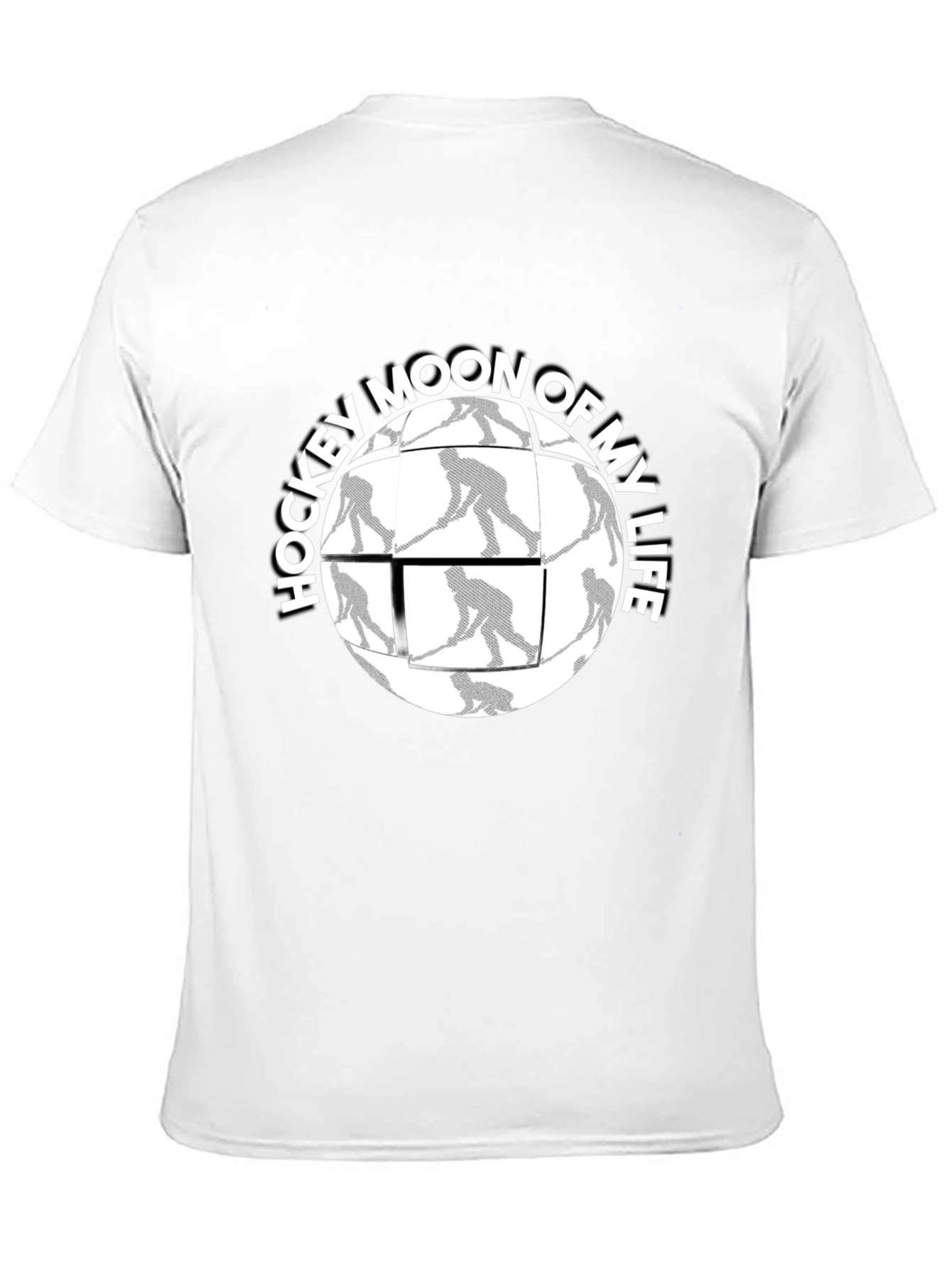 Hockey Moon of My Life Black T-Shirt