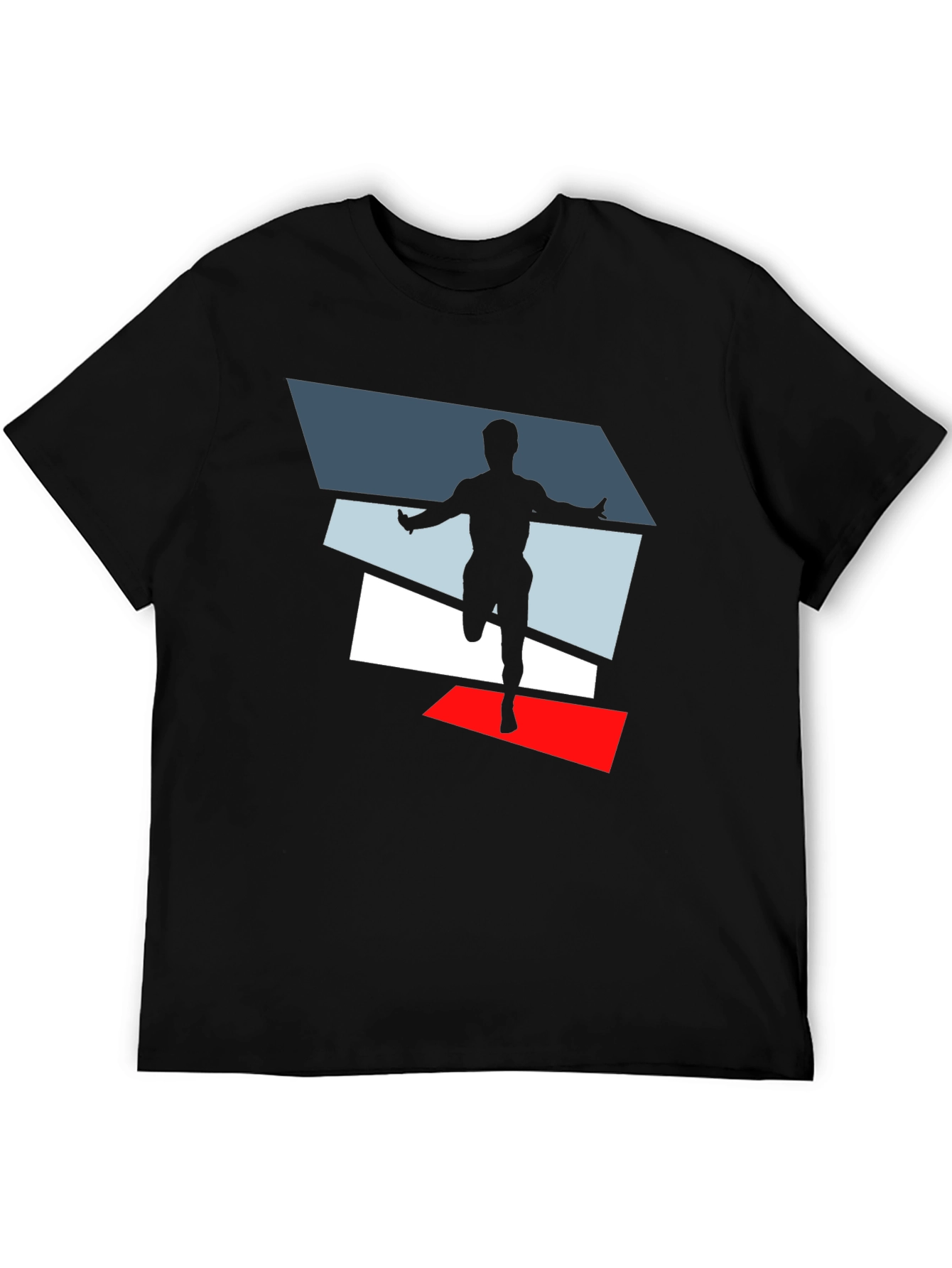 Runner Graphic Tee - Black