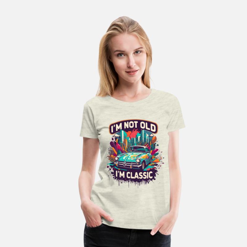 I'm Not Old I'm Classic Funny Car Graphic for Mens