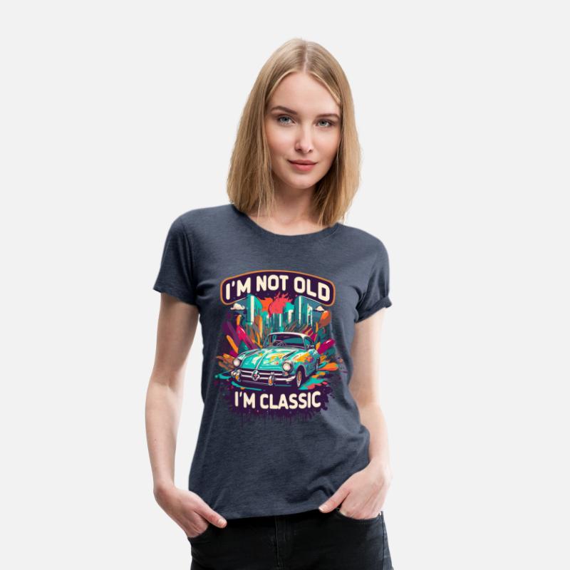 I'm Not Old I'm Classic Funny Car Graphic for Mens