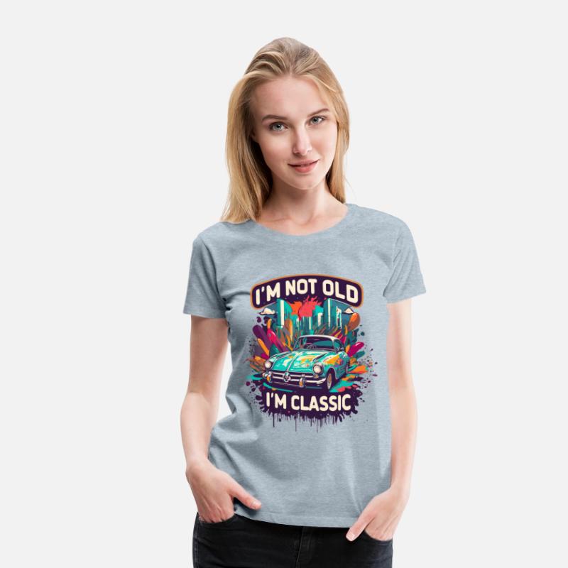 I'm Not Old I'm Classic Funny Car Graphic for Mens