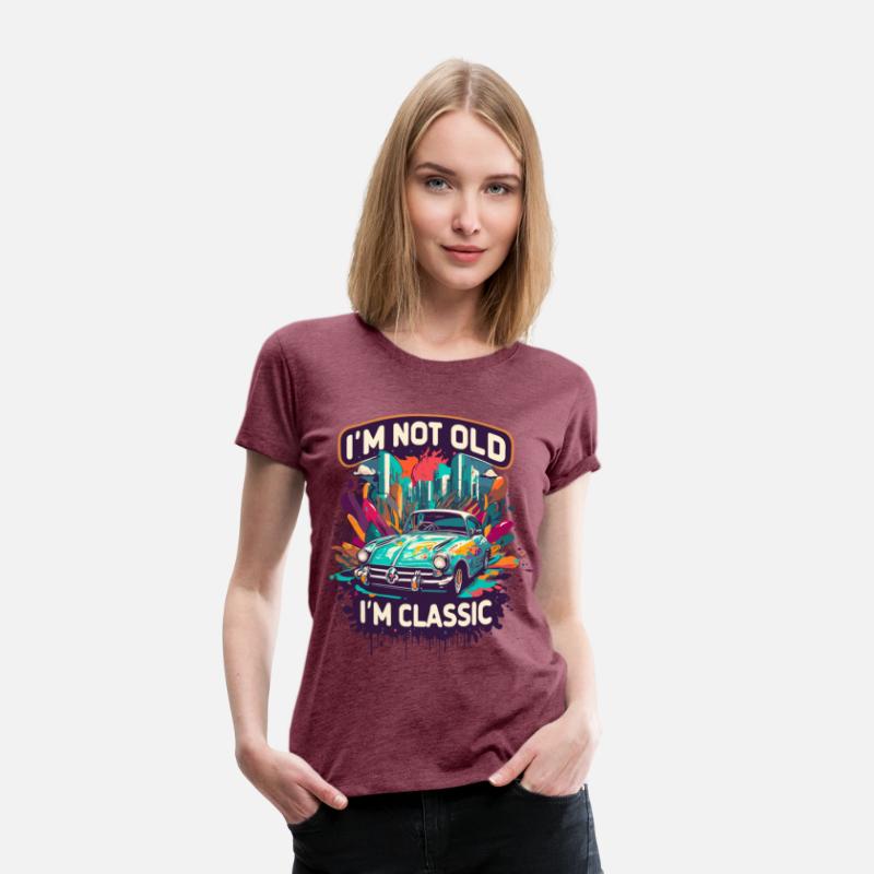 I'm Not Old I'm Classic Funny Car Graphic for Mens