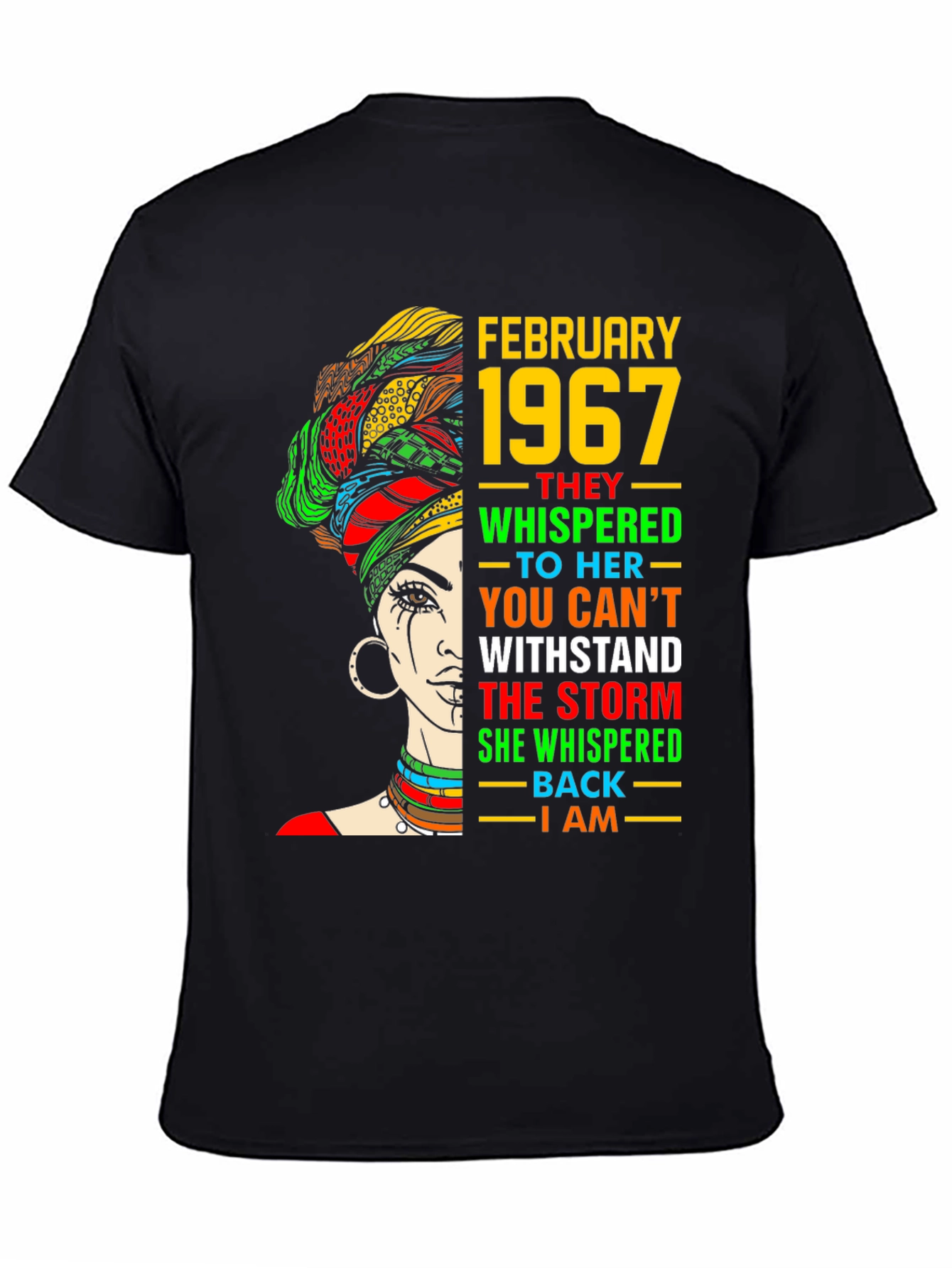 February 1967 Black Woman T-Shirt