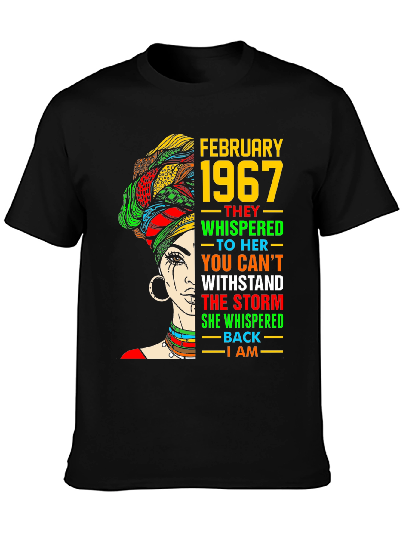 February 1967 Black Woman T-Shirt