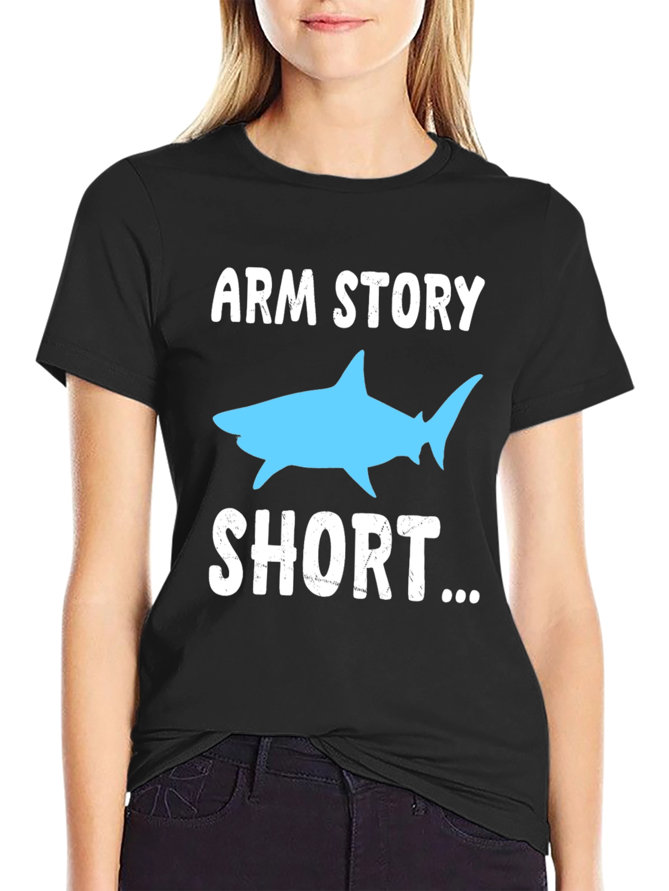 Arm Story Short Shark Graphic T-Shirt
