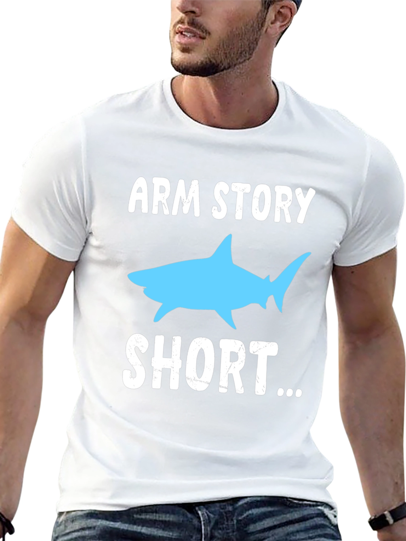 Arm Story Short Shark Graphic T-Shirt