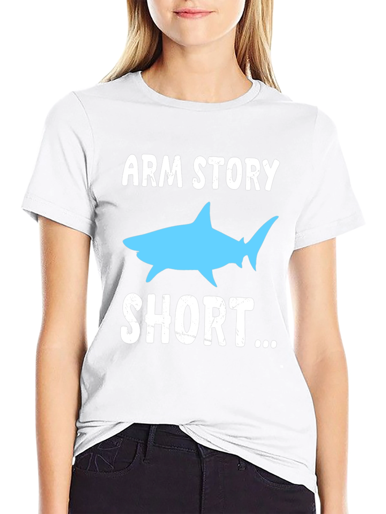 Arm Story Short Shark Graphic T-Shirt