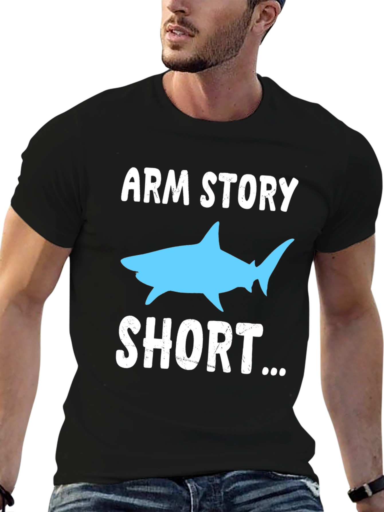 Arm Story Short Shark Graphic T-Shirt