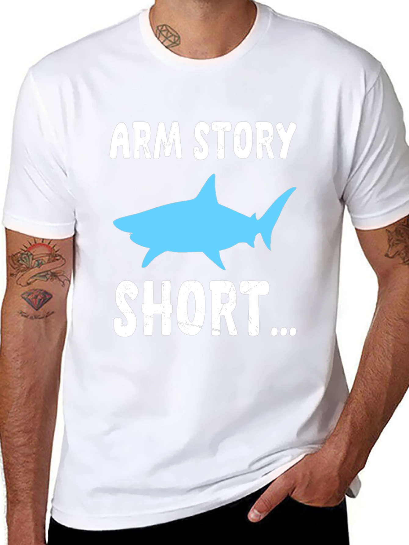 Arm Story Short Shark Graphic T-Shirt