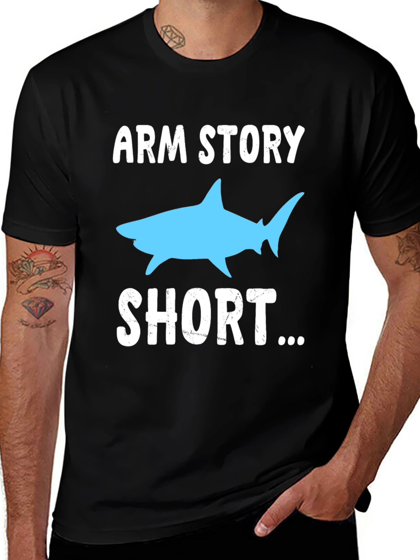 Arm Story Short Shark Graphic T-Shirt