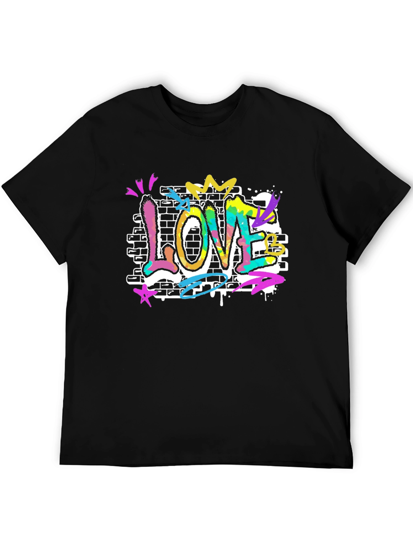 LOVE Graffiti Tee - Urban Style T-Shirt