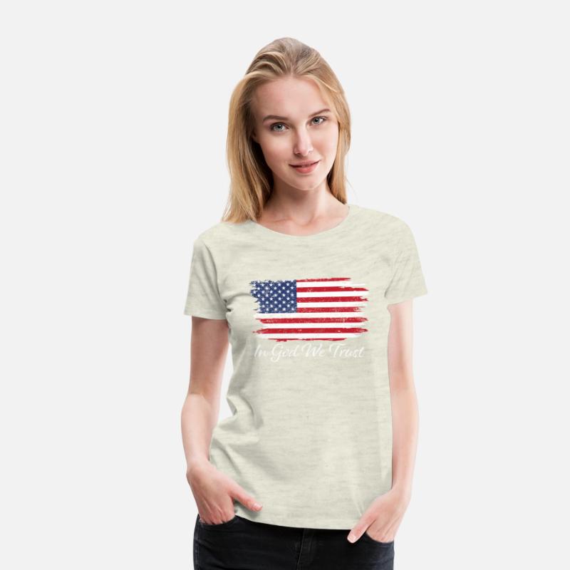 In God We Trust Us Flag Patriotic
