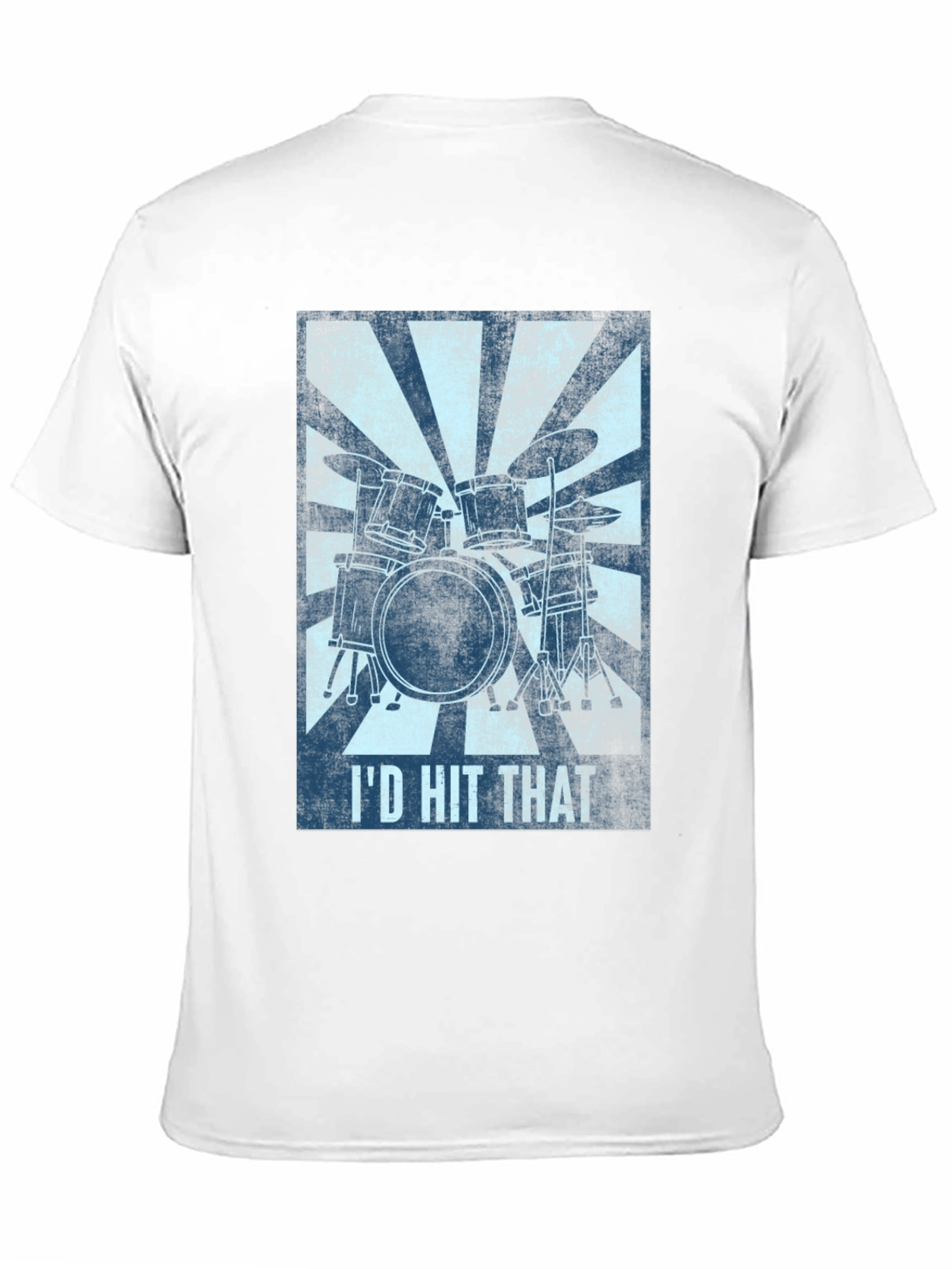 Id Hit That Drum Set Graphic Tee