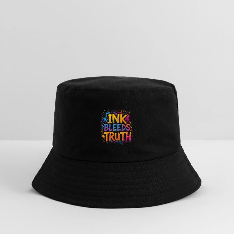 INK BLEEDS TRUTH - Bold Graffiti Style Typography
