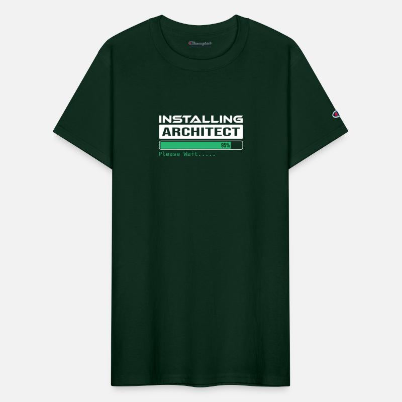 Installing Architect Please Wait Gift funny
