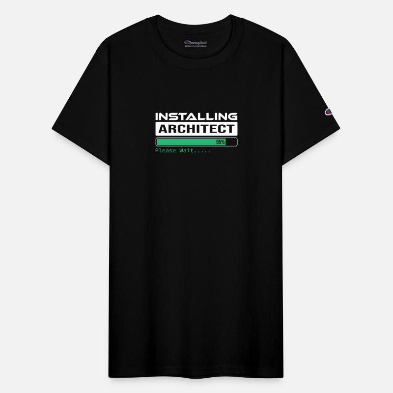 Installing Architect Please Wait Gift funny