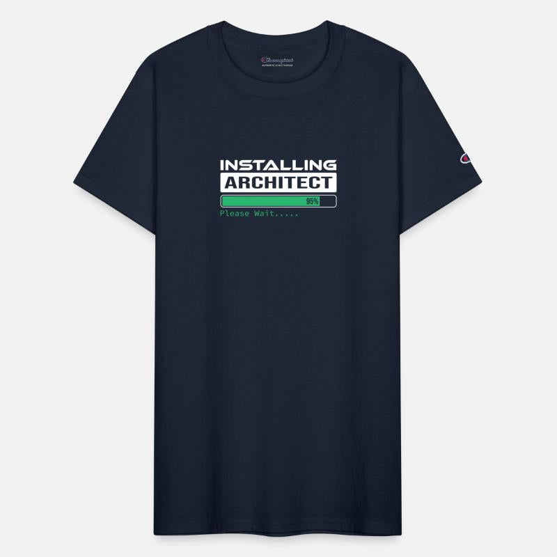 Installing Architect Please Wait Gift funny