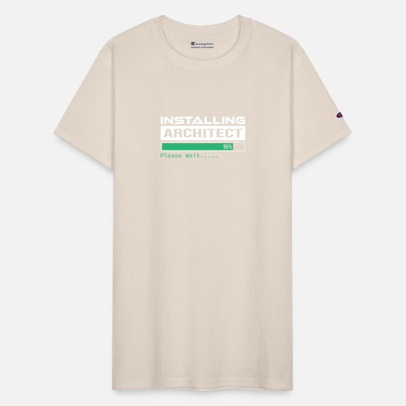 Installing Architect Please Wait Gift funny