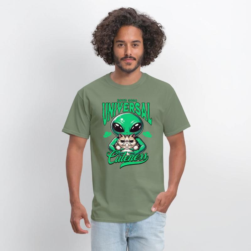 Intergalactic Cat and extraterrestrial Alien