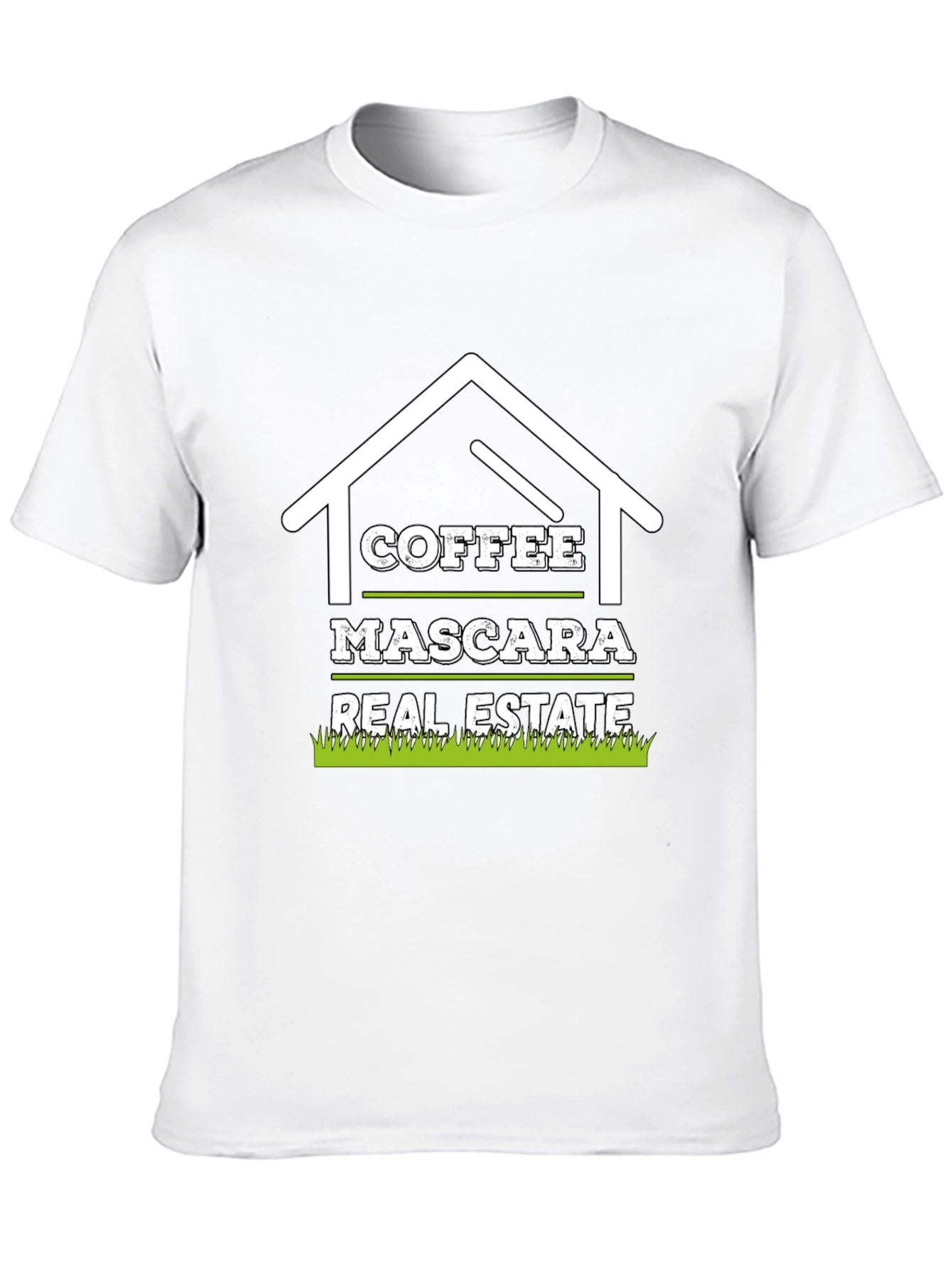 Coffee Mascara Real Estate T-Shirt