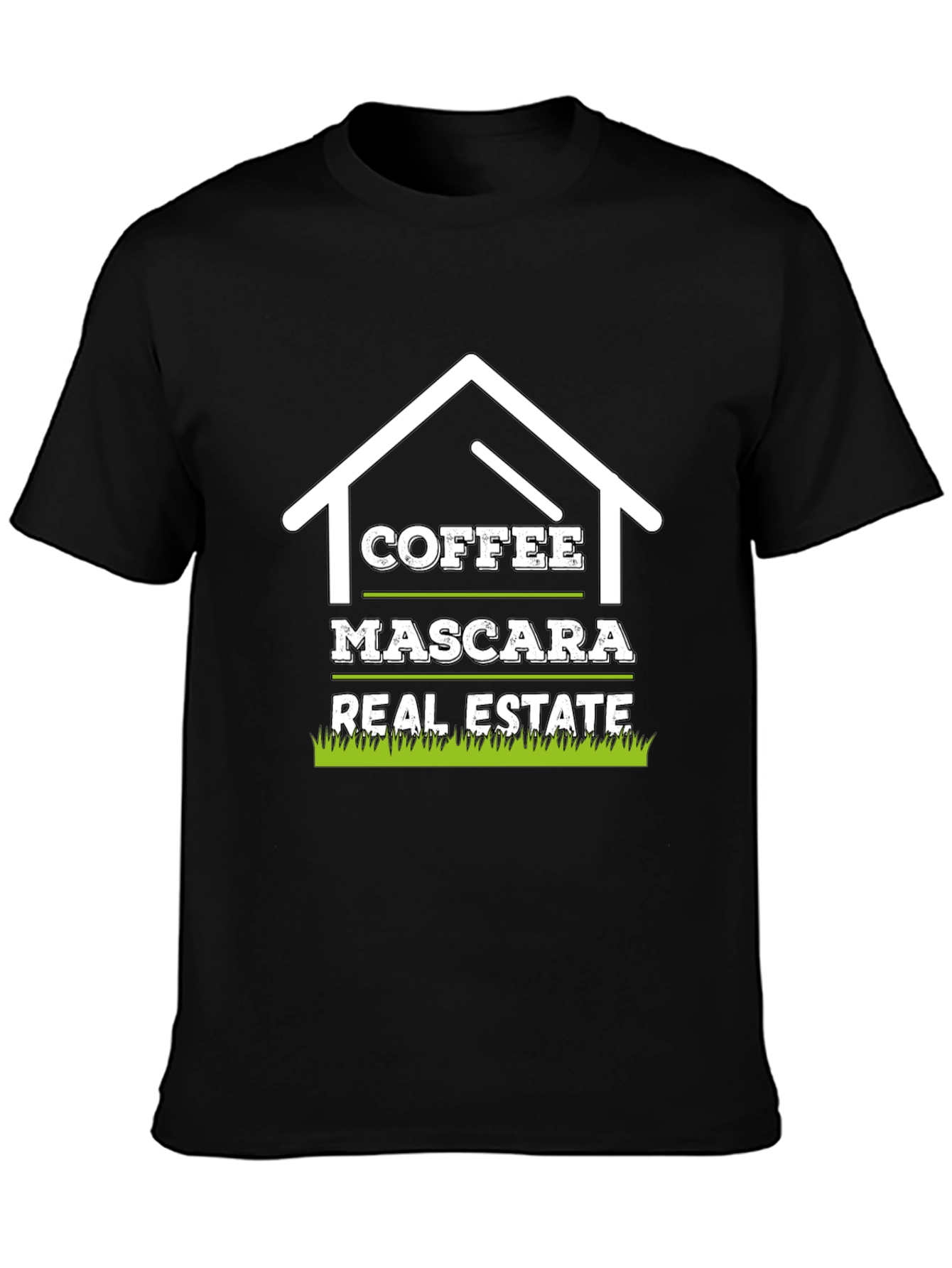Coffee Mascara Real Estate T-Shirt