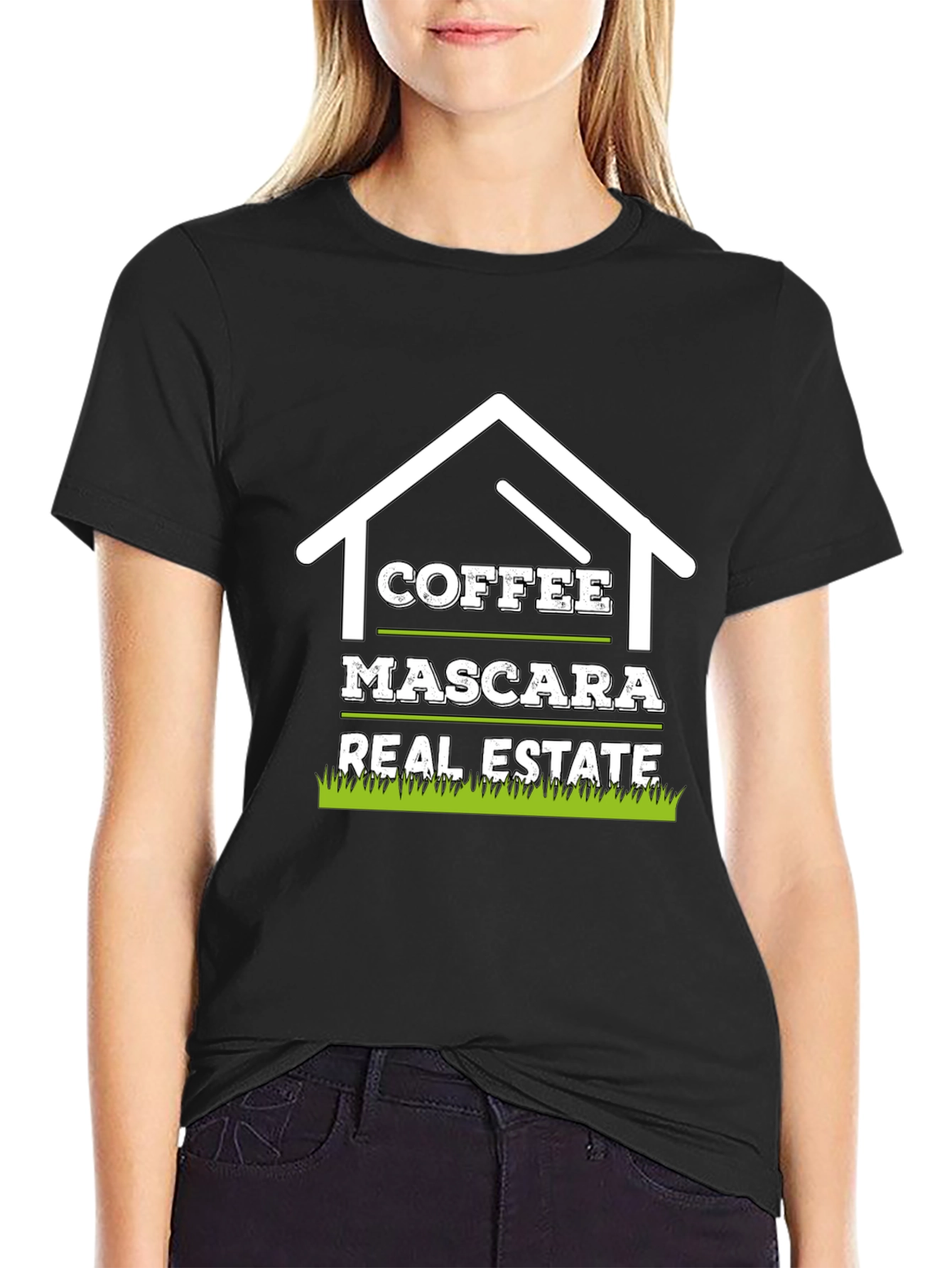 Coffee Mascara Real Estate T-Shirt