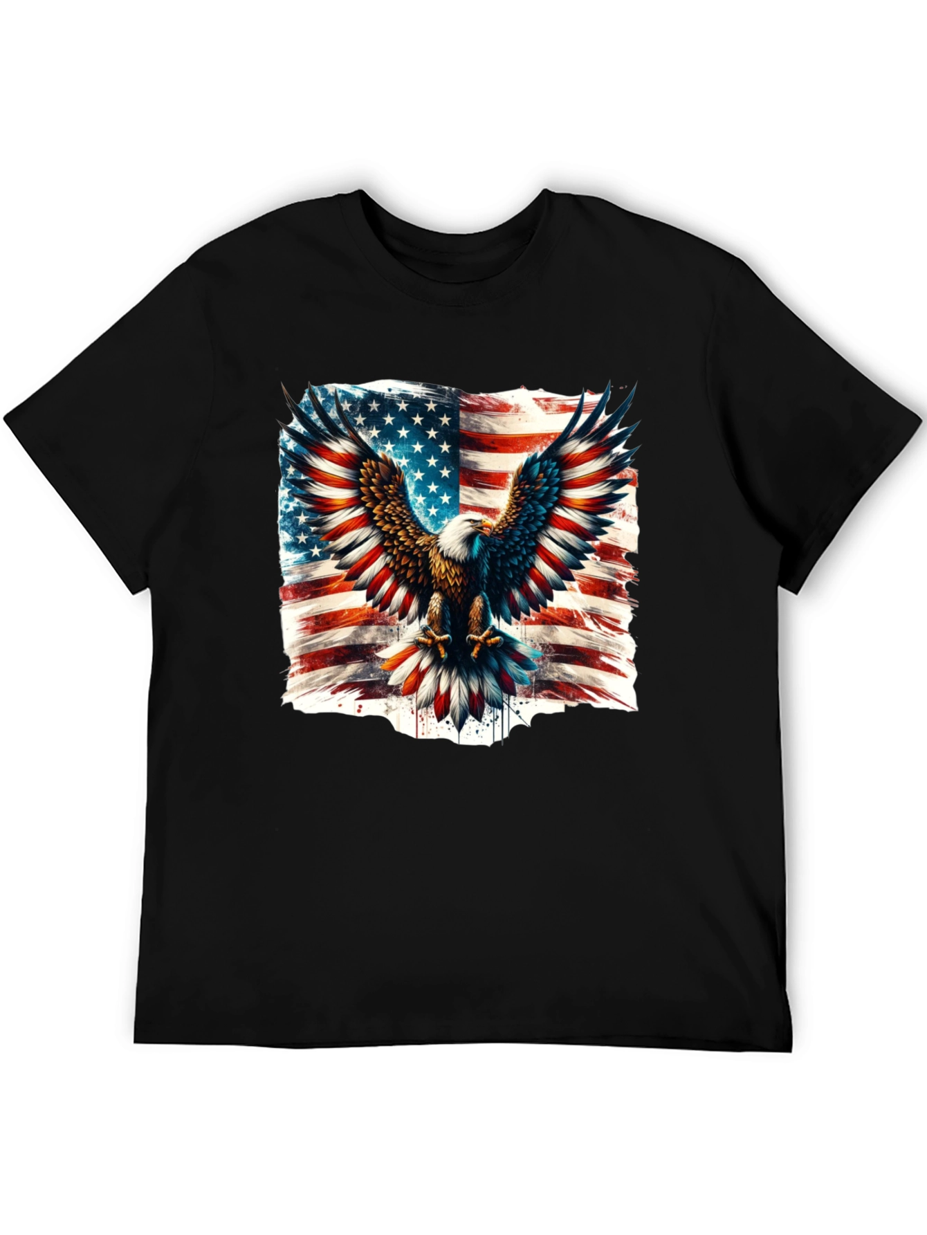 American Eagle Flag Graphic T-Shirt
