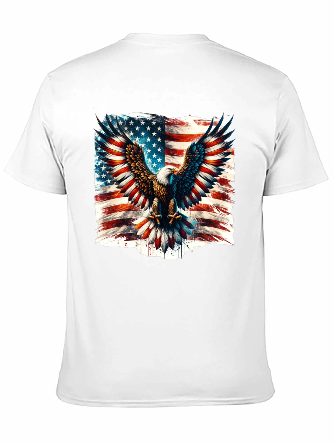 American Eagle Flag Graphic T-Shirt