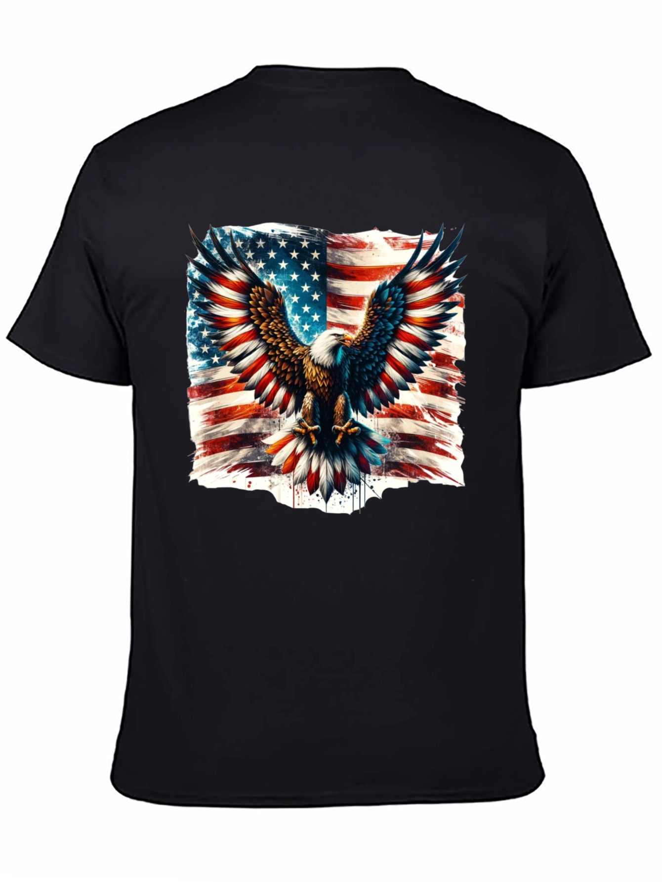 American Eagle Flag Graphic T-Shirt