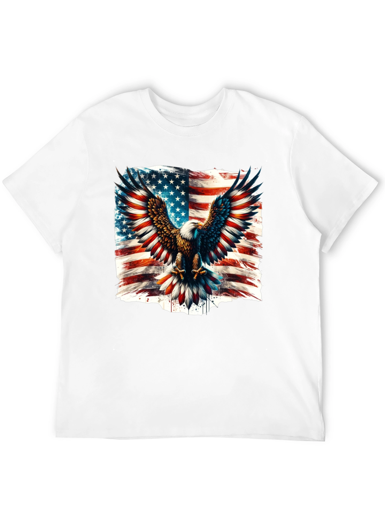 American Eagle Flag Graphic T-Shirt