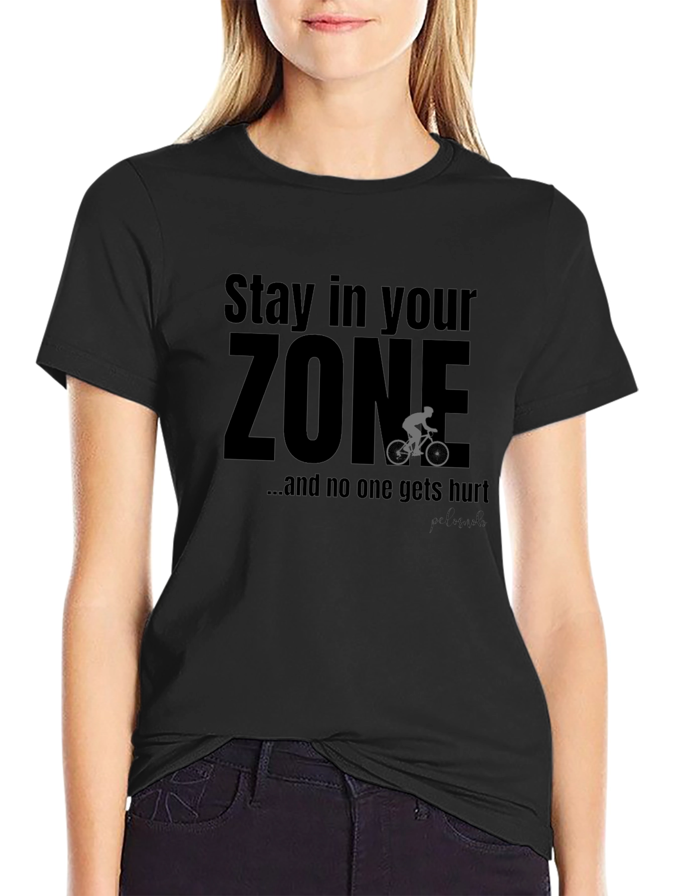 Stay in Your Zone T-Shirt - Cycling Edition