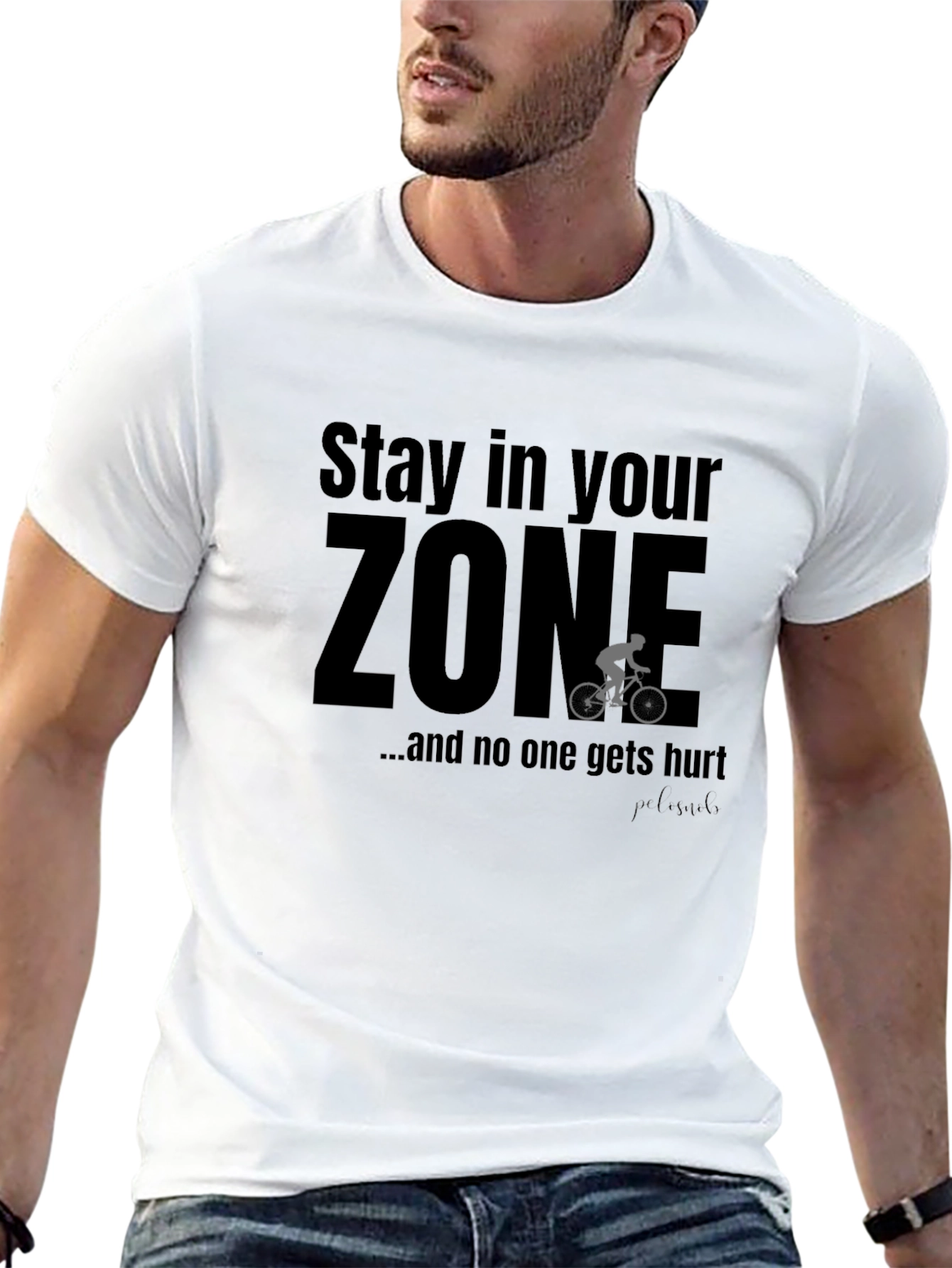 Stay in Your Zone T-Shirt - Cycling Edition