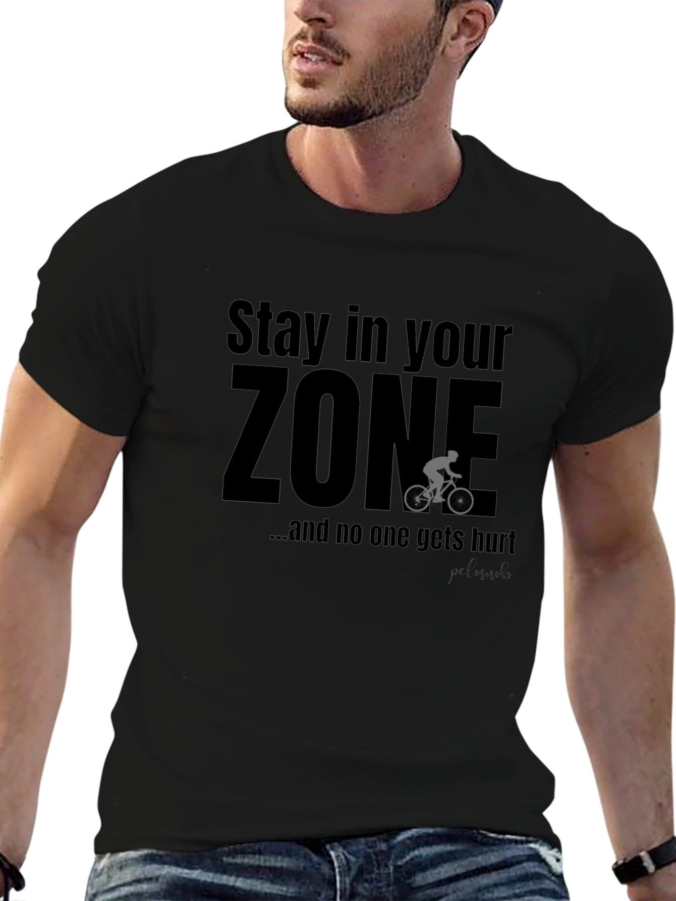 Stay in Your Zone T-Shirt - Cycling Edition