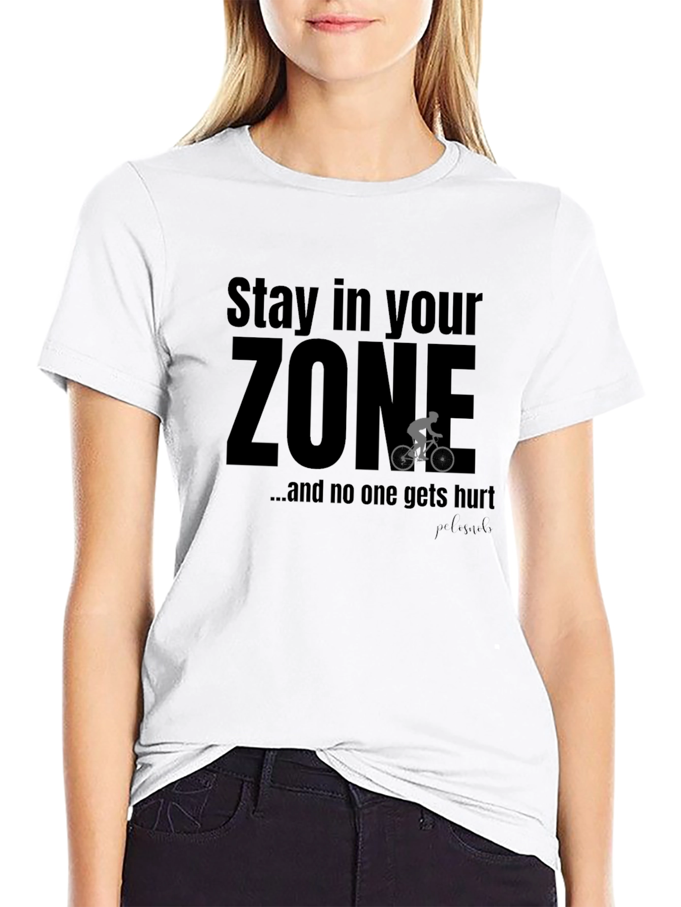 Stay in Your Zone T-Shirt - Cycling Edition