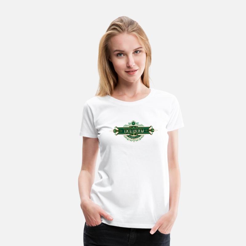 IRELAND SHAMROCK LUCK VICTORIAN Design