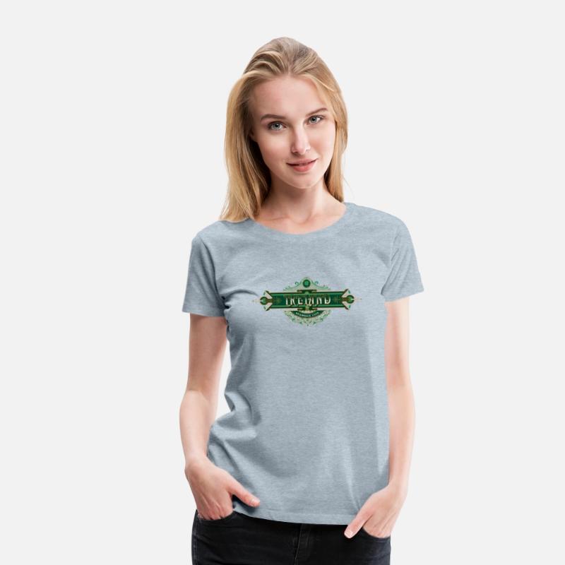 IRELAND SHAMROCK LUCK VICTORIAN Design