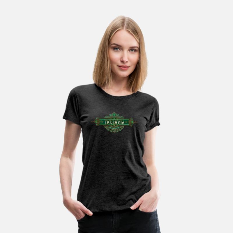 IRELAND SHAMROCK LUCK VICTORIAN Design