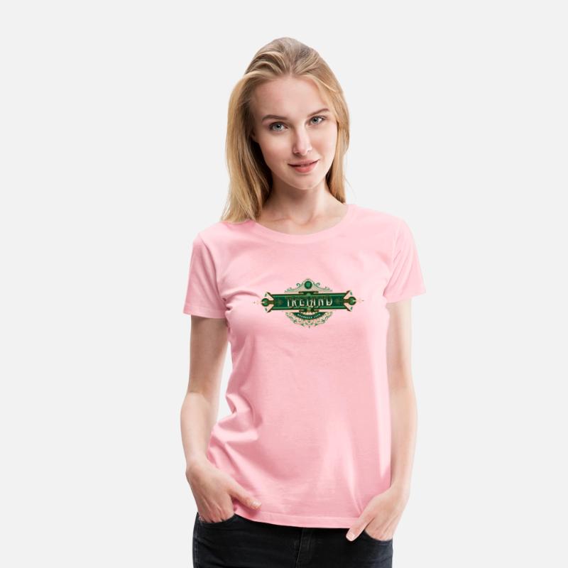 IRELAND SHAMROCK LUCK VICTORIAN Design