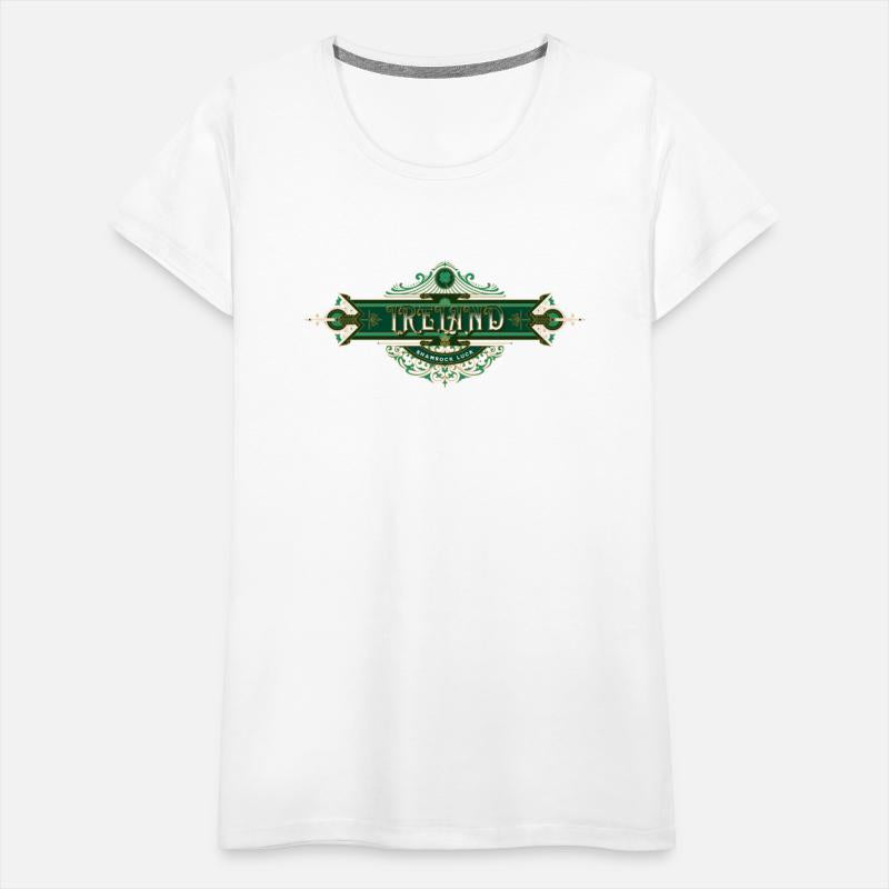 IRELAND SHAMROCK LUCK VICTORIAN Design