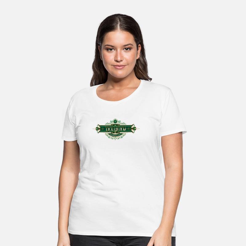 IRELAND SHAMROCK LUCK VICTORIAN Design
