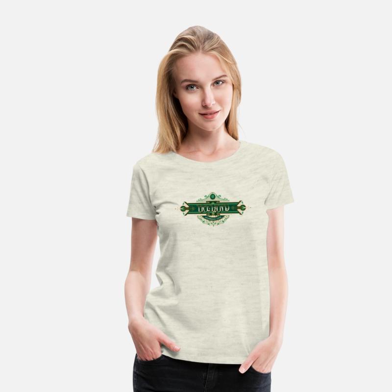 IRELAND SHAMROCK LUCK VICTORIAN Design