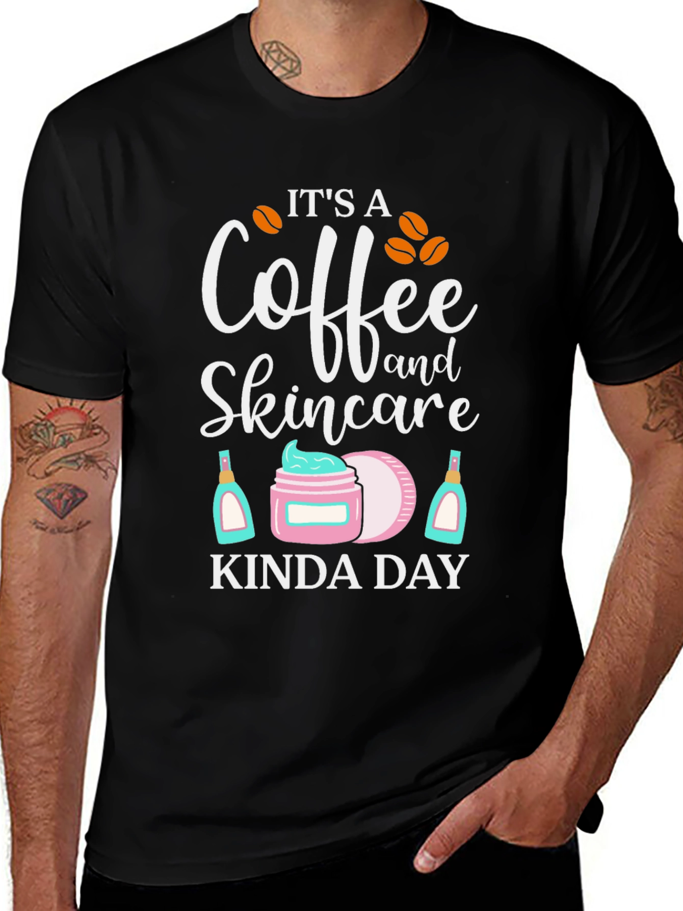 Coffee and Skincare Kinda Day T-Shirt