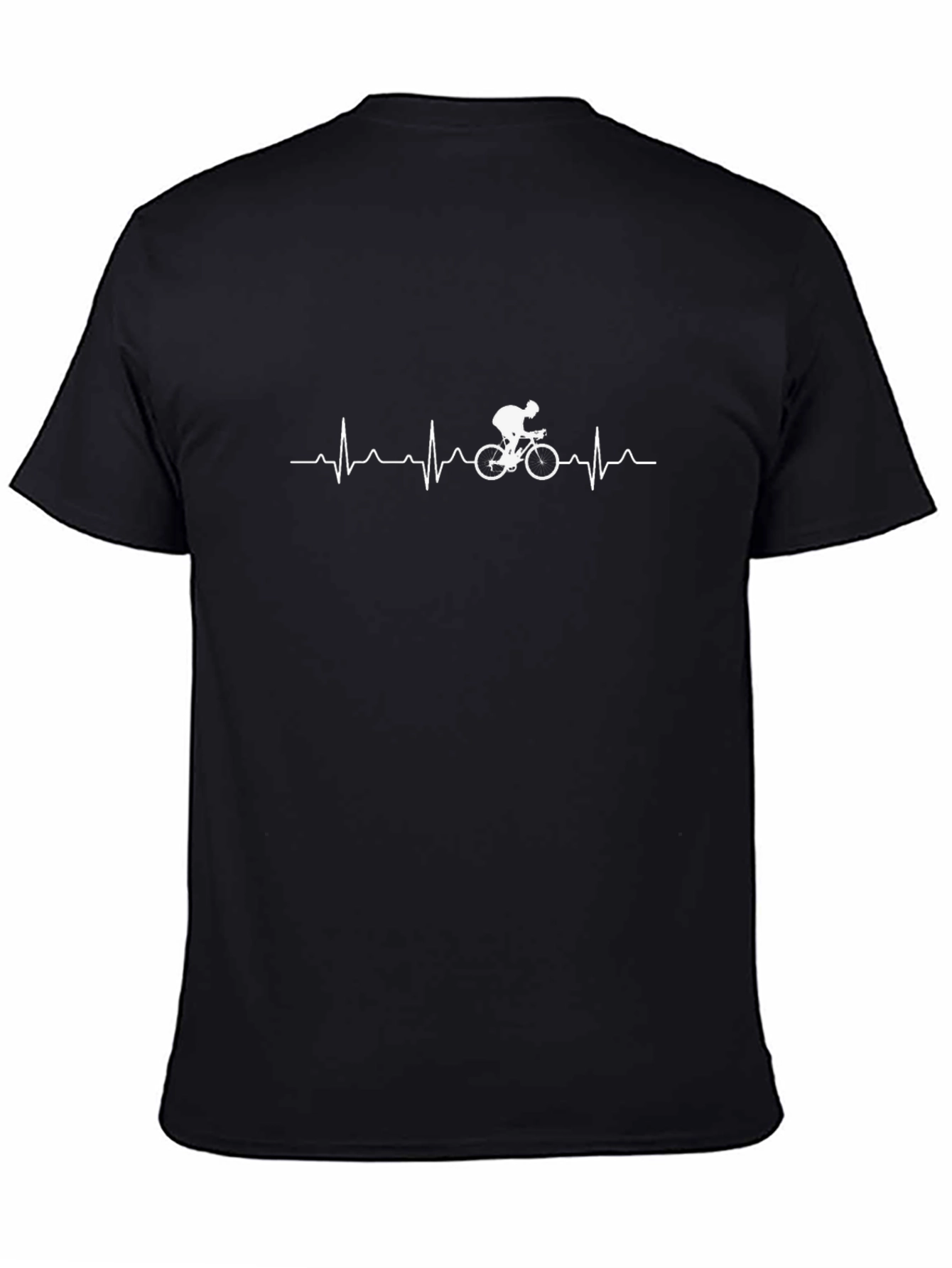 Cycling Heartbeat T-Shirt - Ride Your Passion!