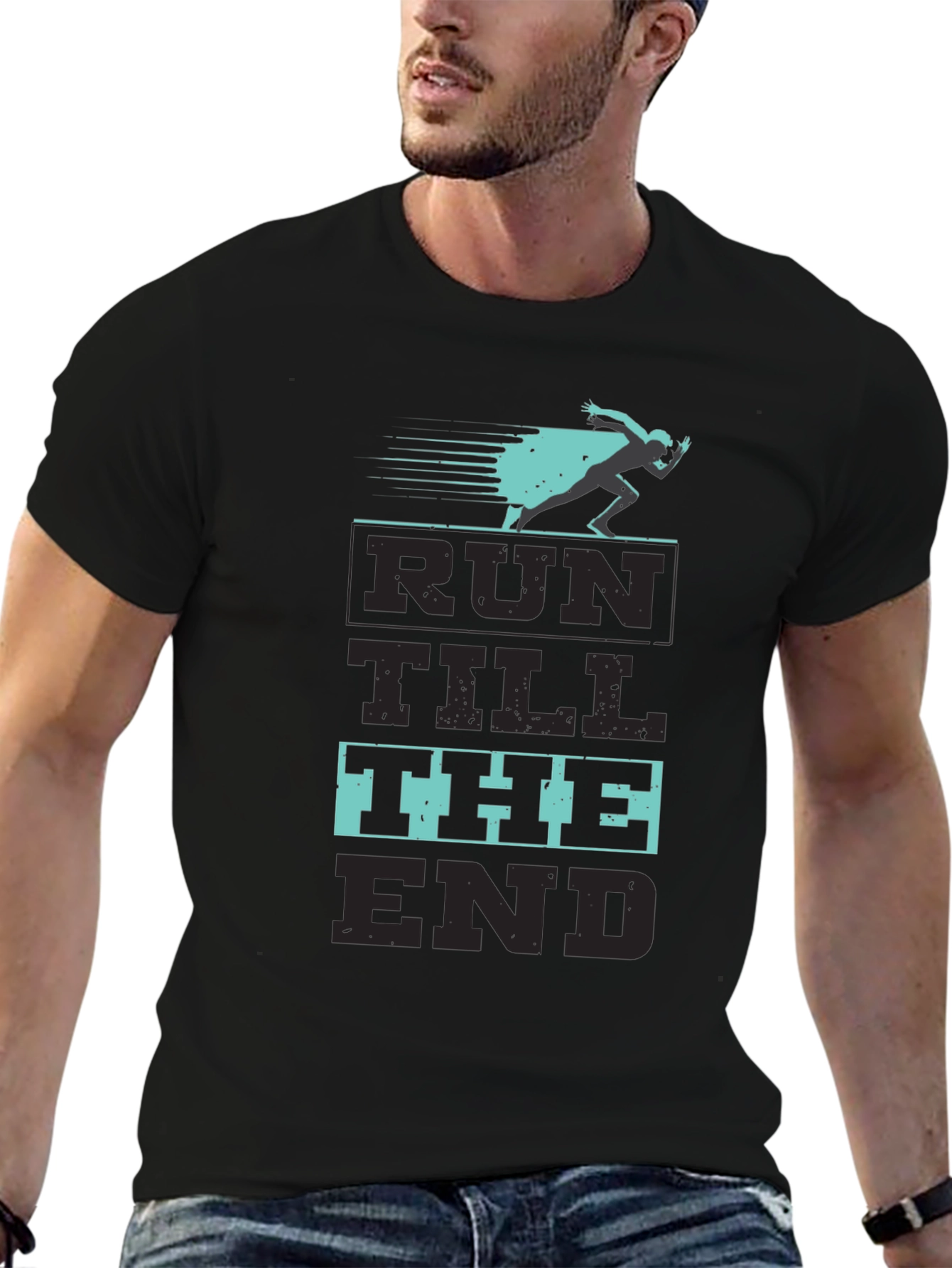 Run Till The End Graphic Tee